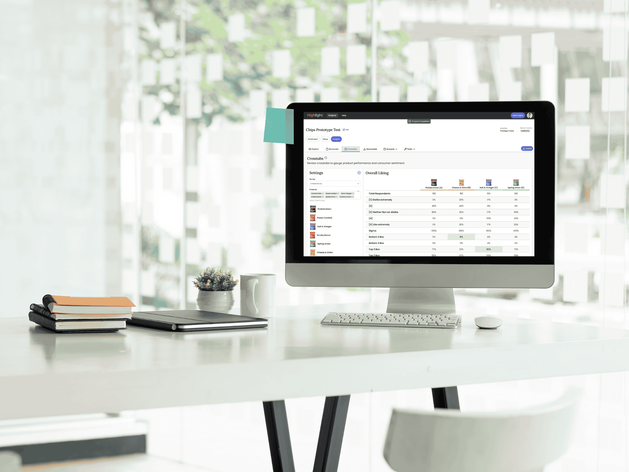 large screenshot for insights page